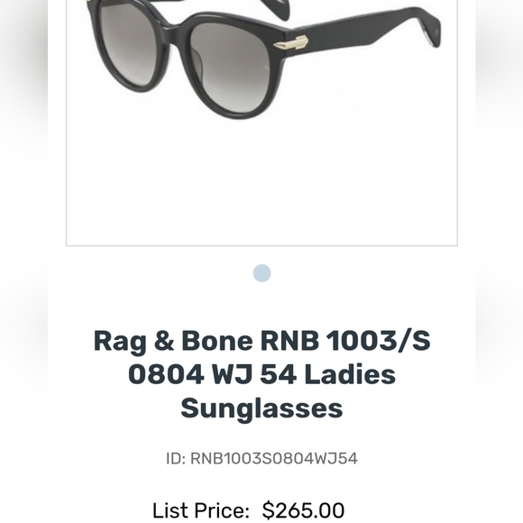 Rag & Bone sunglasses RNB 1003/S polarized - Picture 11 of 11